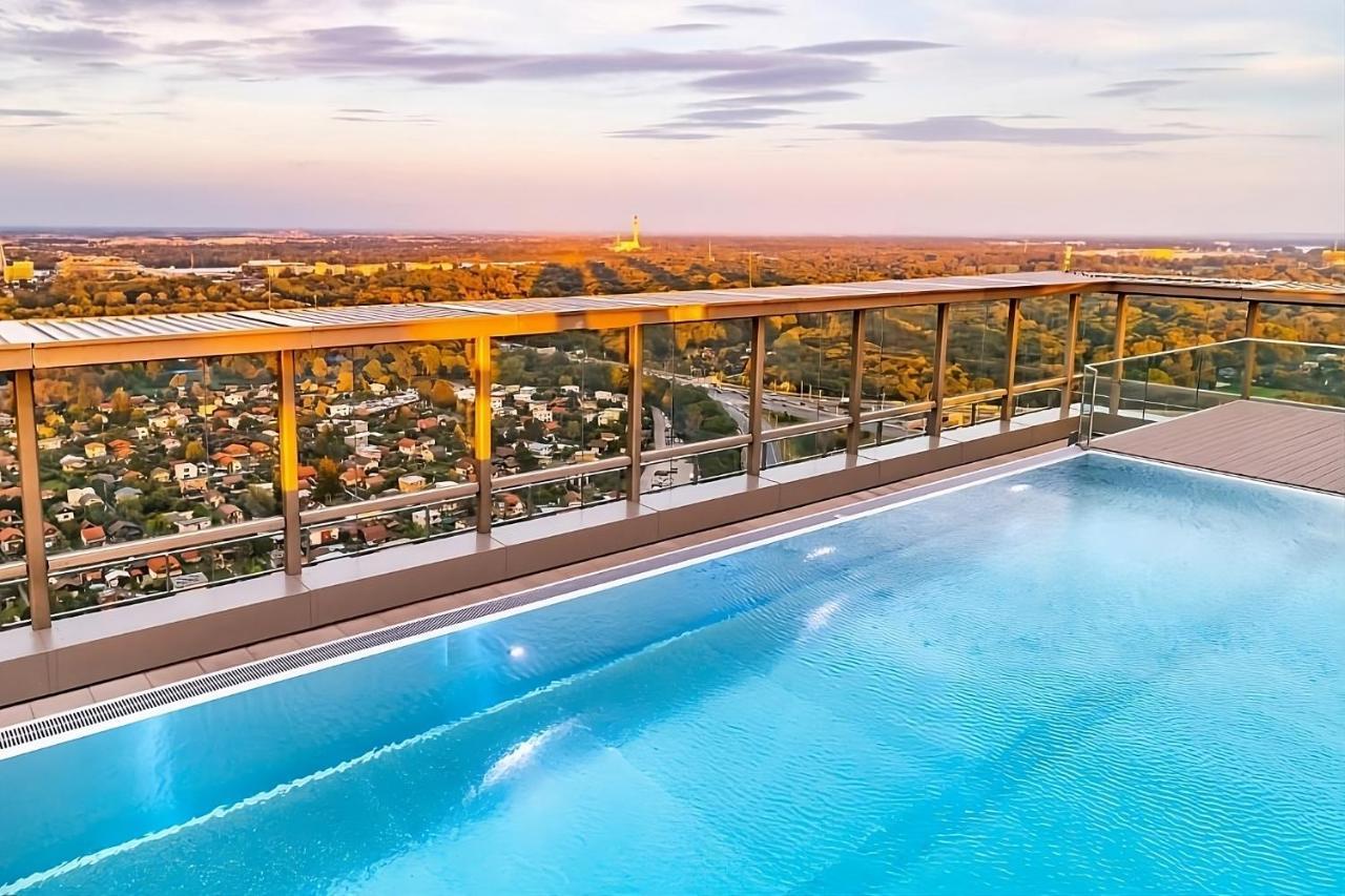 Mca Triiiple I Rooftop Pool I Free Parking I Netflix Vienna Luaran gambar