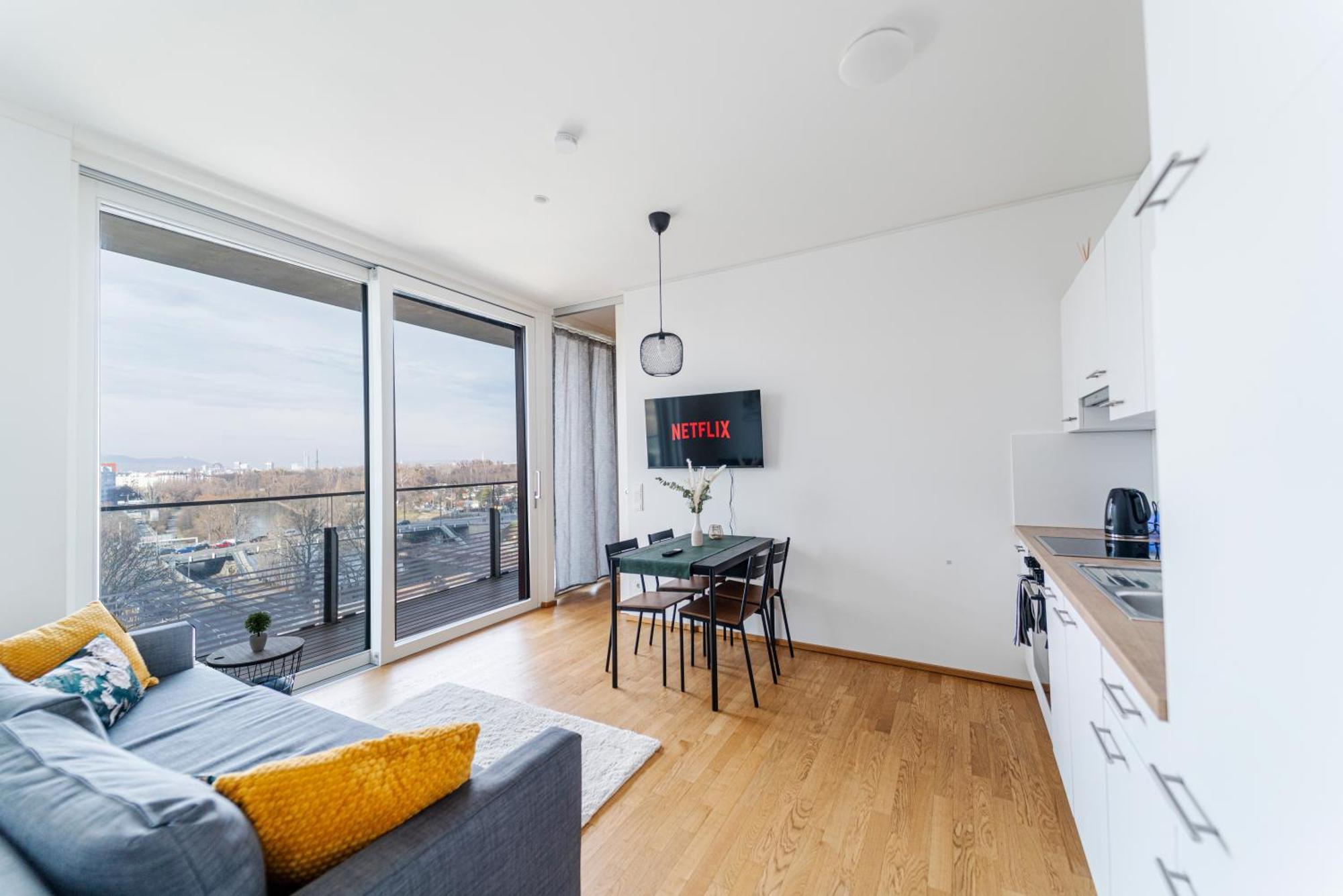 Mca Triiiple I Rooftop Pool I Free Parking I Netflix Vienna Luaran gambar